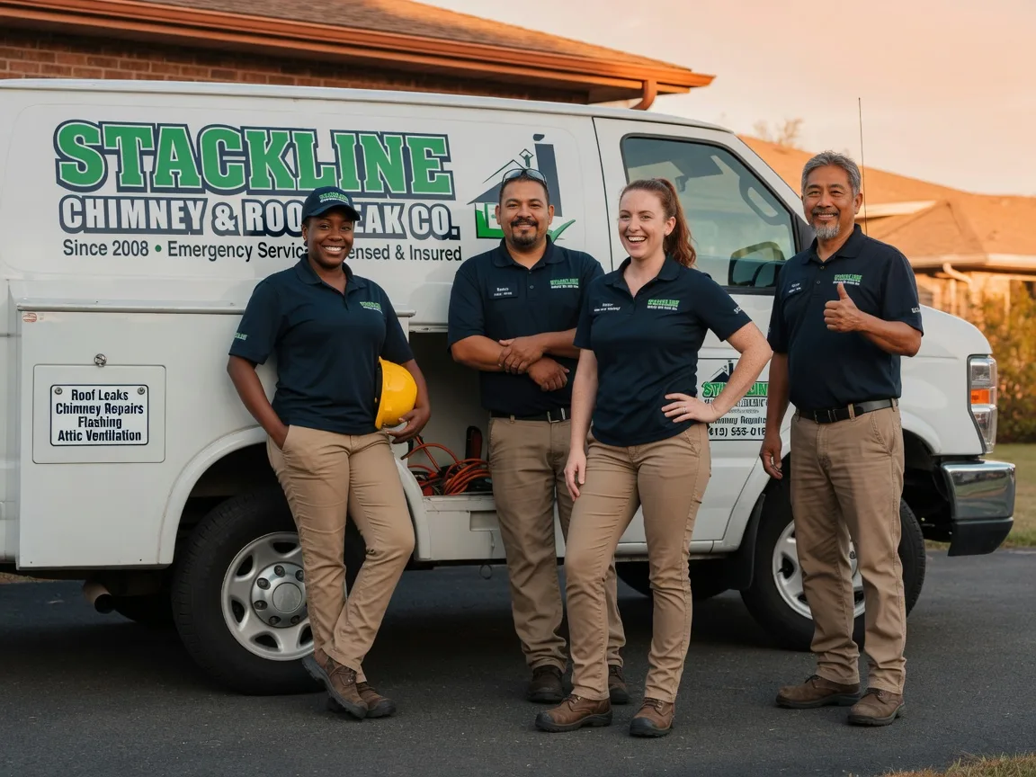 Chimney flashing repair company in Valley City, ND